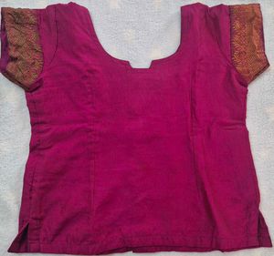 Vibrant Pink &amp; Brown Ethnic Set