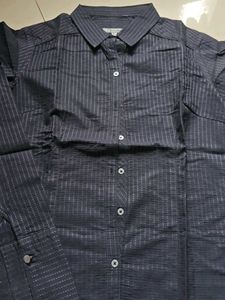 Stylish Striped Black Shirt
