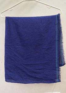 Gehen Blue &amp; Green Striped  Saree