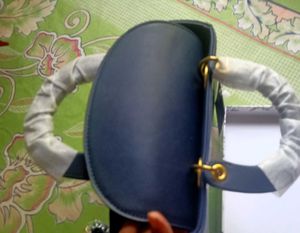 Elegant Navy Blue Handbag