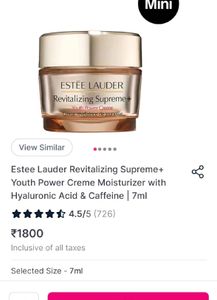 Estee Lauder Revitalizing Supreme Cream