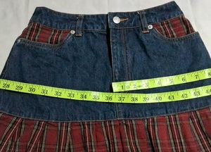 Mini jeans skirt