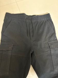 Original H&amp;M Black Cargo Jogger Pants