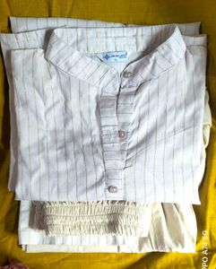 Combo Of Kurta Set And Blouse