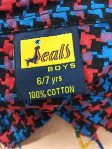 Houndstooth Button-Up Shirt