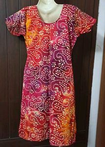 Vibrant Tie 'n dye Kurta