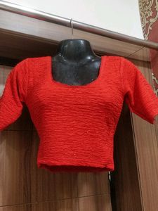 Wholesale Price New Stretchable Fancy Blouse - L