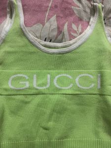 Gucci Green Tank Top