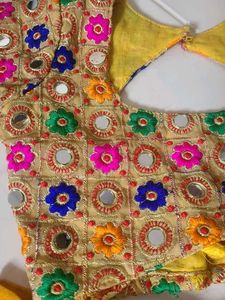 Vibrant Yellow Lehenga Choli Set
