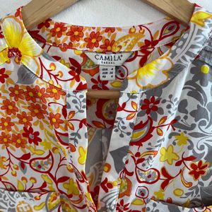 Multicolour Printed Shirt (Women)