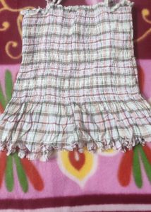 Plaid Cami Top