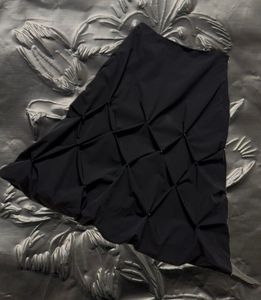 Black Pintuck skirt