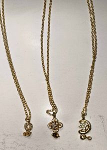 ✨ Combo of 3 Premium Pendant Chains