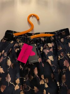 Orchid Blues- Floral Print Ethnic Maxi Skirt