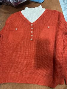 Cozy Layered Knit Sweater