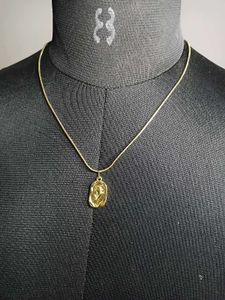 Sparkling Blue Rose &amp; Heart Necklace Set