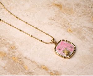 Anti Tarnish Cute Turtle Pendant Necklace