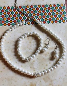 Elegant Pearl Jewelry Set