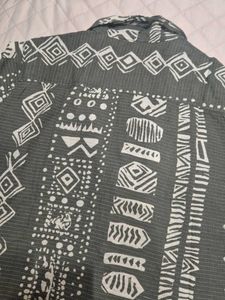 Stylish Men's Printed Short Sleeve Shirt