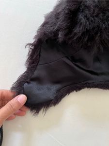 Cozy Faux Fur Trapper Hat with Pom Poms