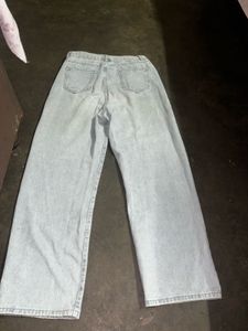 wide leg denim jeans