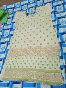 Sawan special 🍀🍀Embroidered Ethnic green suit