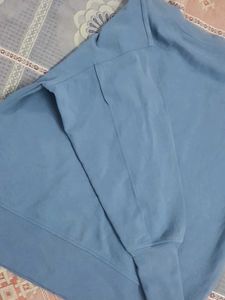 Blue Crewneck Sweatshirt