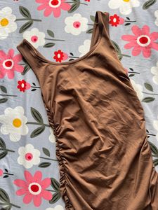 Ruched Midi Dress