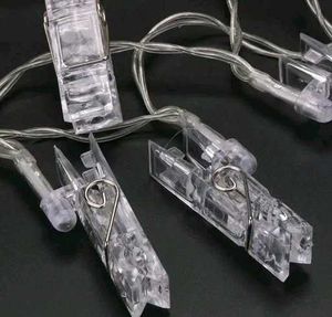 photo clips With String Lights...
