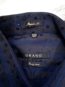 Orano Modern Fit Shirt For Men Size 42