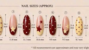 Chic Star&amp;Dot Handmade Press-On Nails with high