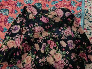 DressBerry Floral Peplum Tie-Up Top