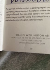 Daniel Wellington Watch MOP rose gold
