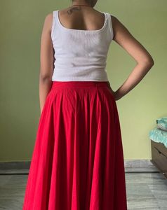 Skirt And Top Set