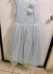 Beautiful Blue Embellished Gown