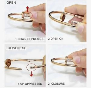 Elegant Tarnish Free Nail Design Bracelet