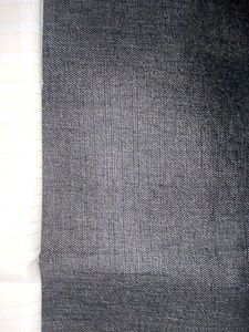 Vintage Plaid Fabric - Cream and White