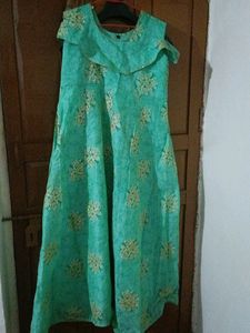 Printed Gown