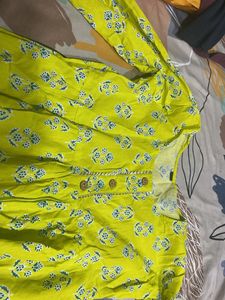 Short Printed Kurta