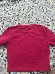 Pink Zara Basic Tee