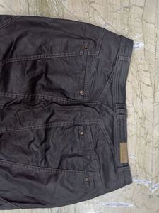Stylish Dark Grey Cargo Skirt