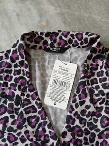 Leopard Print Sleep Set - Top &amp; Shorts