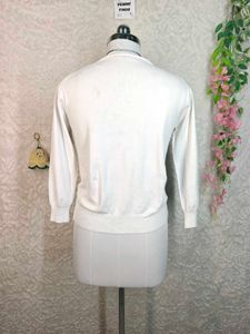 AMI Paris White Sweater