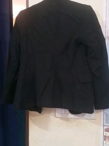 Black Woollen Coat
