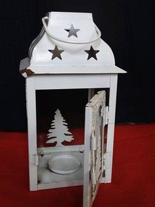 Hanging Lantern Tealight Holder Metal Lamp