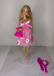 Barbie Doll with Pink Dress and Accessories