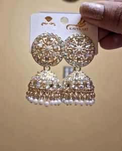 Kavya Art Jhumka Earrings