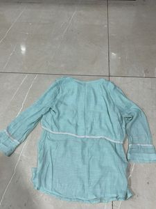 Elegant Mint Green Kurta
