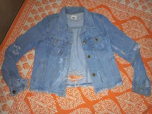 Distressed Denim Jacket