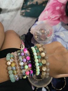 Boho Beaded Bracelet Set